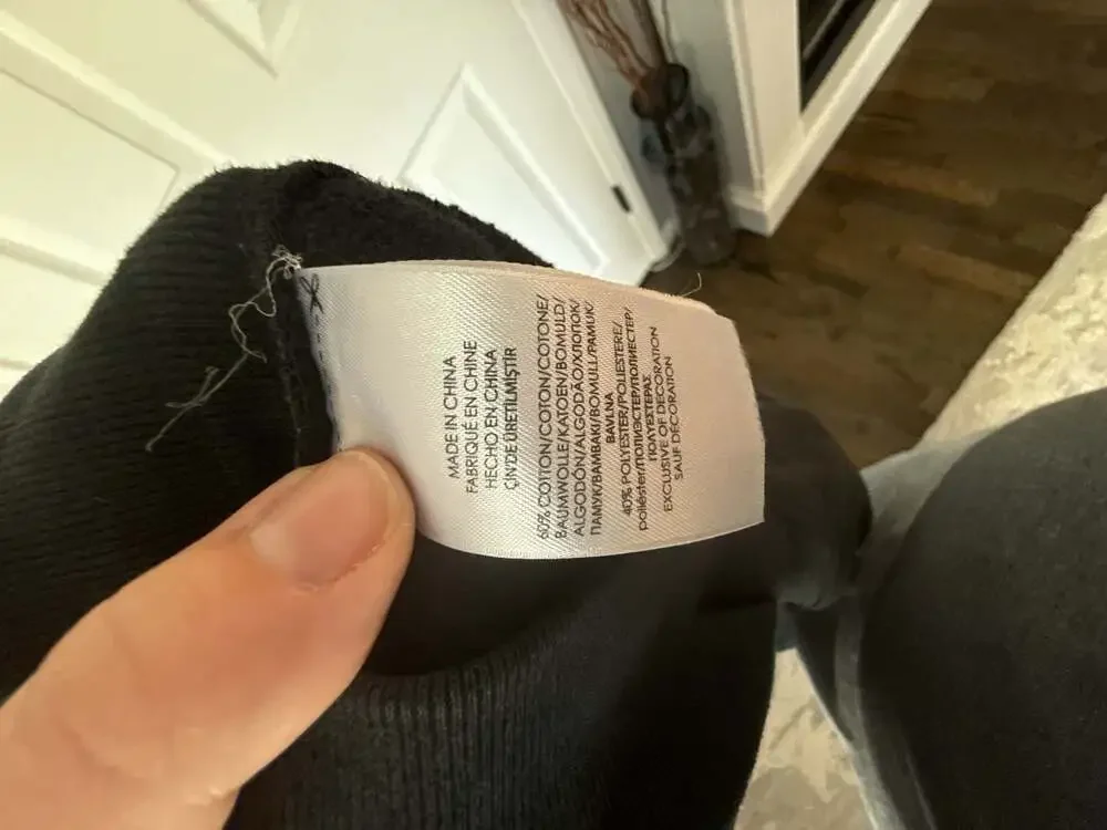 Polo Ralph Lauren Black Cotton Fleece Jogger Sweatpants